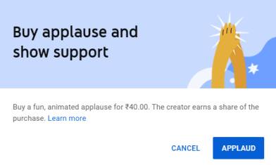 youtube-applaud-button-how-to-enable