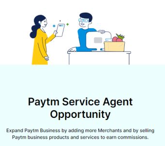 how to earn money through paytm service agent