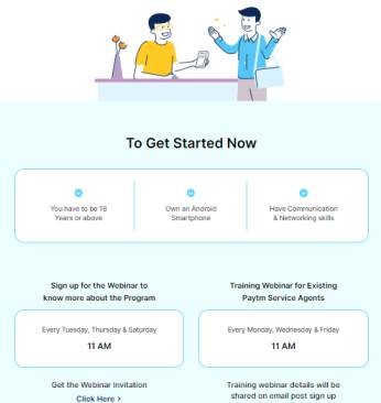 paytm service agent webinar
