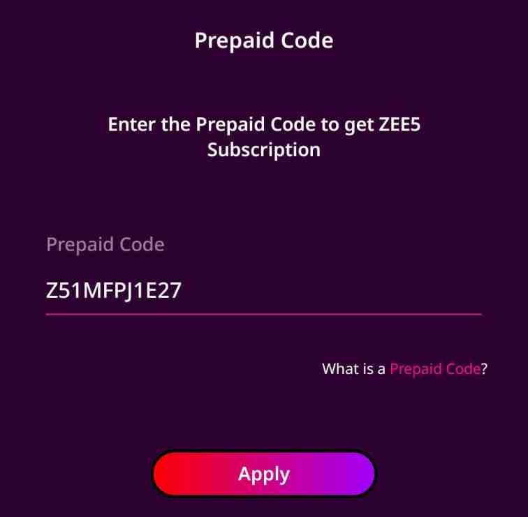 zee5 premium subscription free