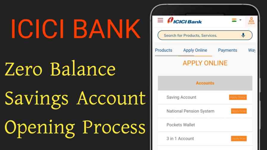 New Bank Account Open Zero Balance