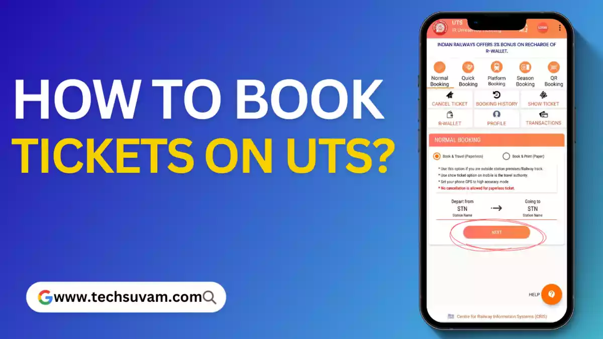 How To Book Tickets on UTS