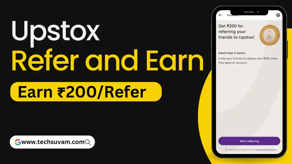 Upstox Refer and Earn