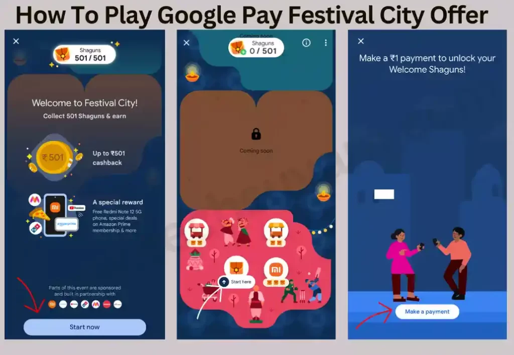 How To Earn Shaguns in Google Pay Festival City Offer 2023