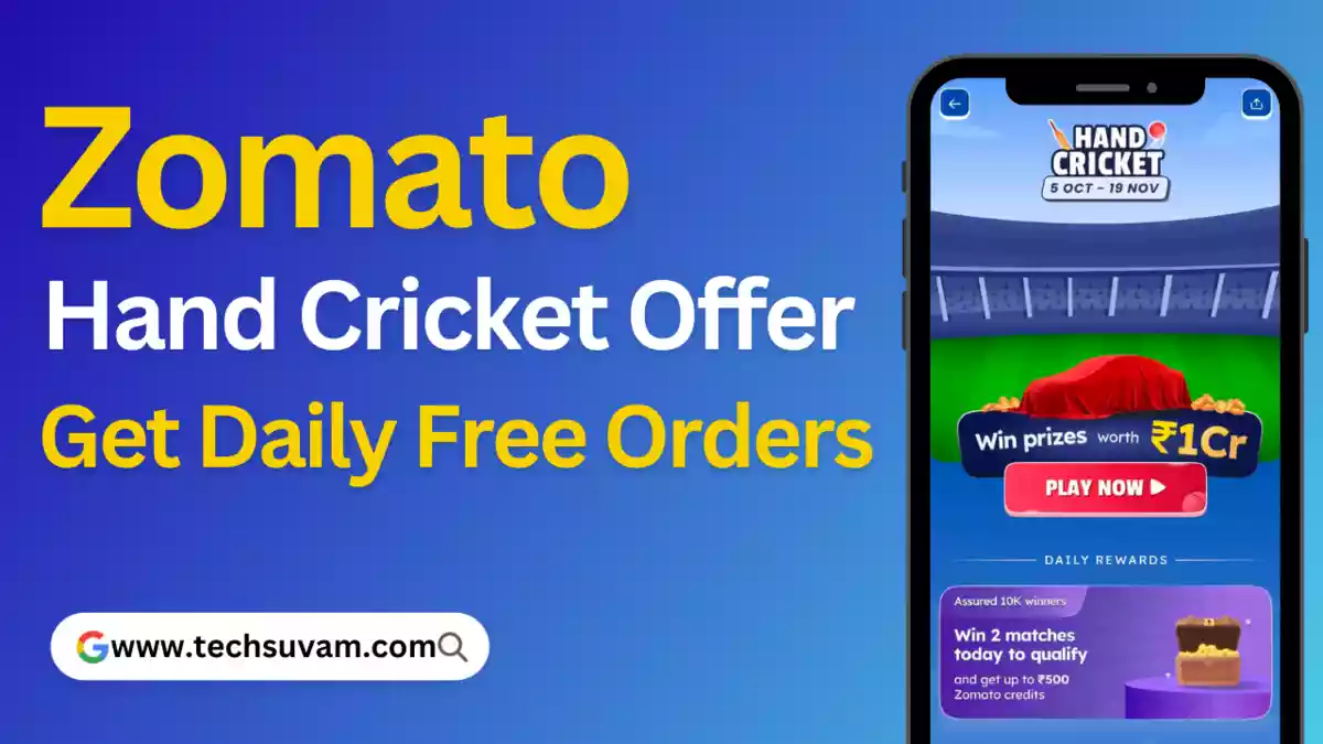 Zomato Hand Cricket Offer 2023