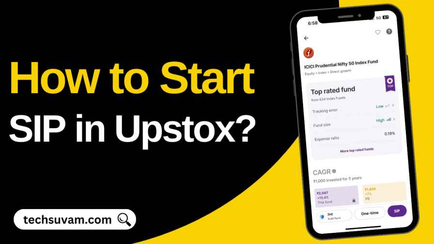 How to Start SIP in Upstox App in India